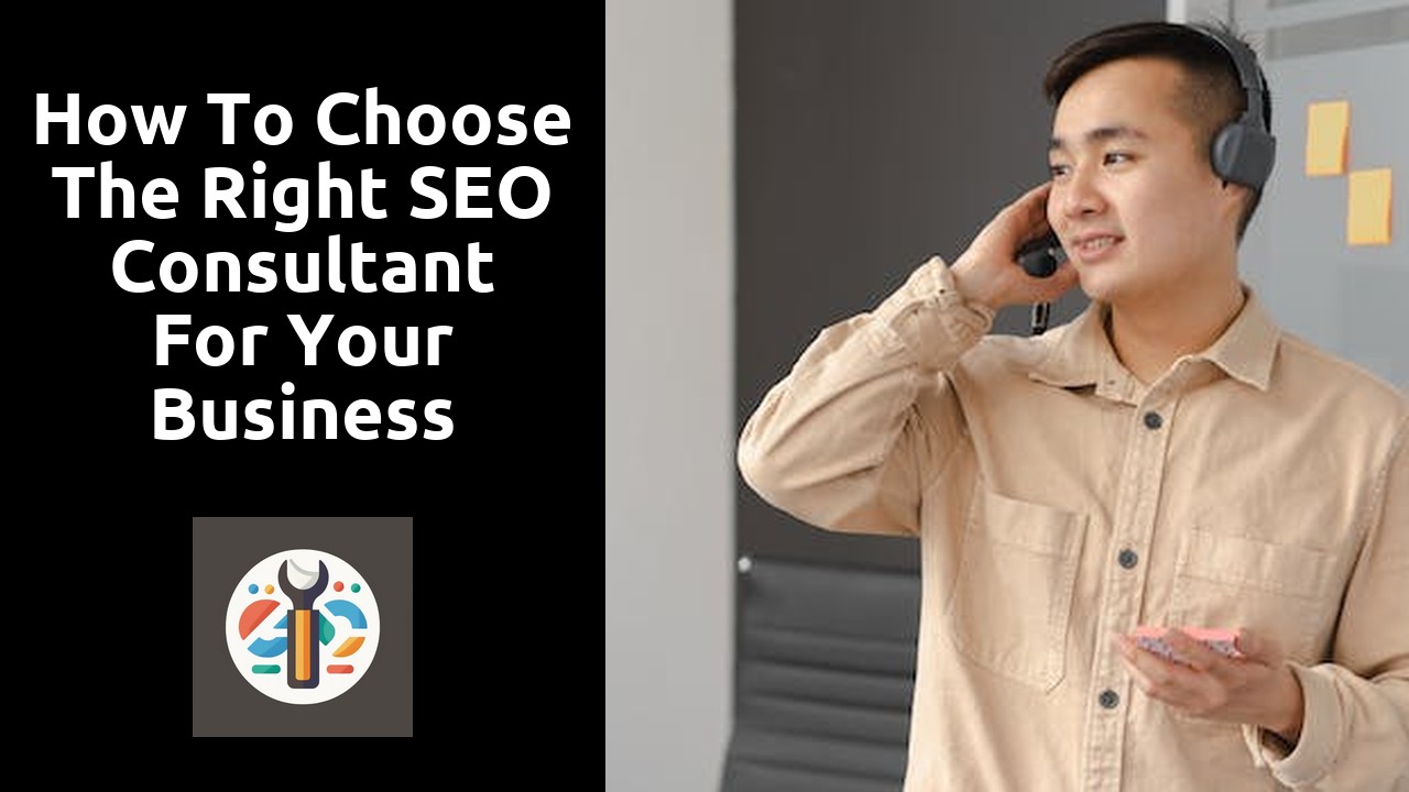 How To Choose The Right SEO Consultant For Your Business