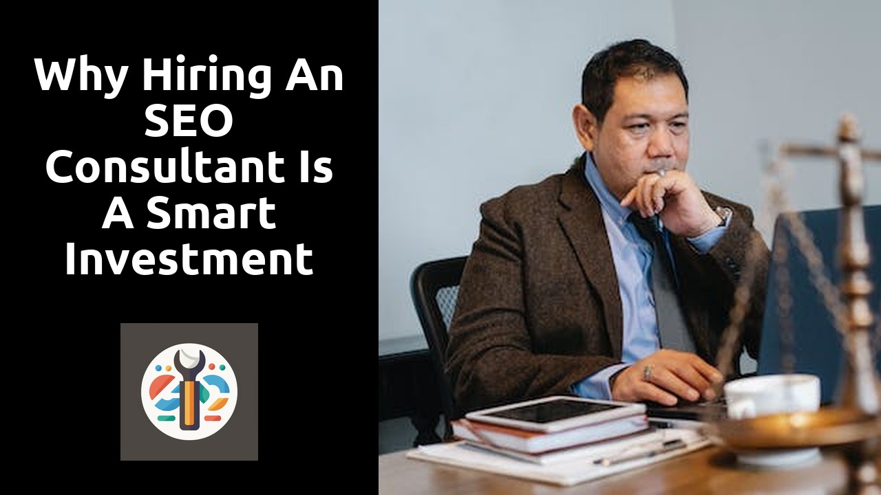 Why Hiring An SEO Consultant Is A Smart Investment For Your Company
